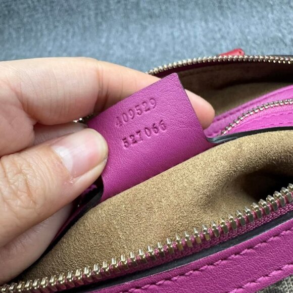 GUCCI Boston Canvas Satchel 585-032225 - Picture 15 of 15